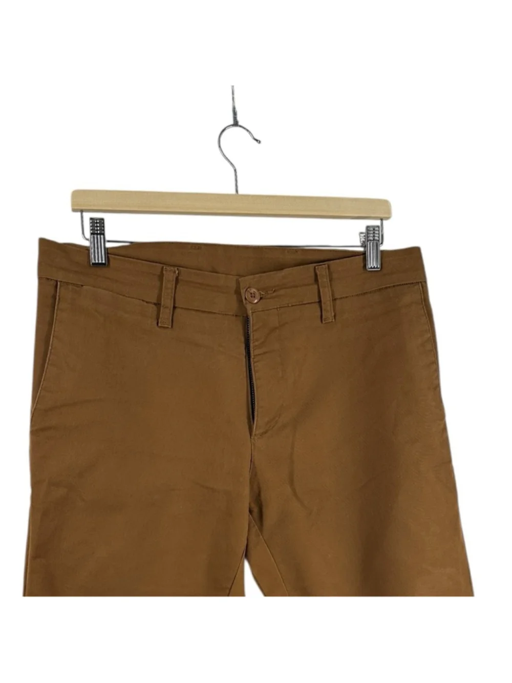 Carhartt Sid Pant Brown trouser casual slim leg low waist sz 33 x 32